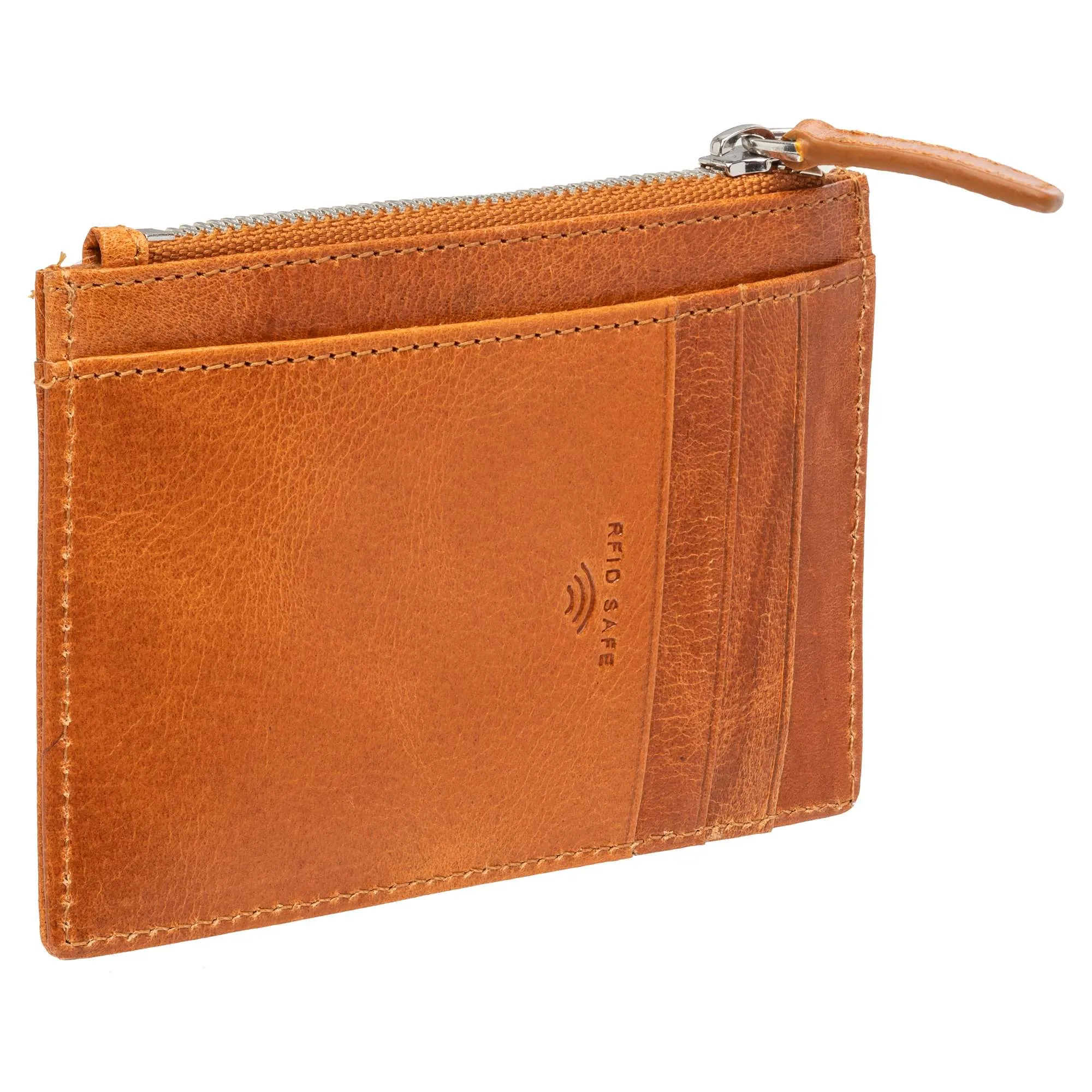 Mancini  South Beach RFID Secure Card Case and Coin Pocket