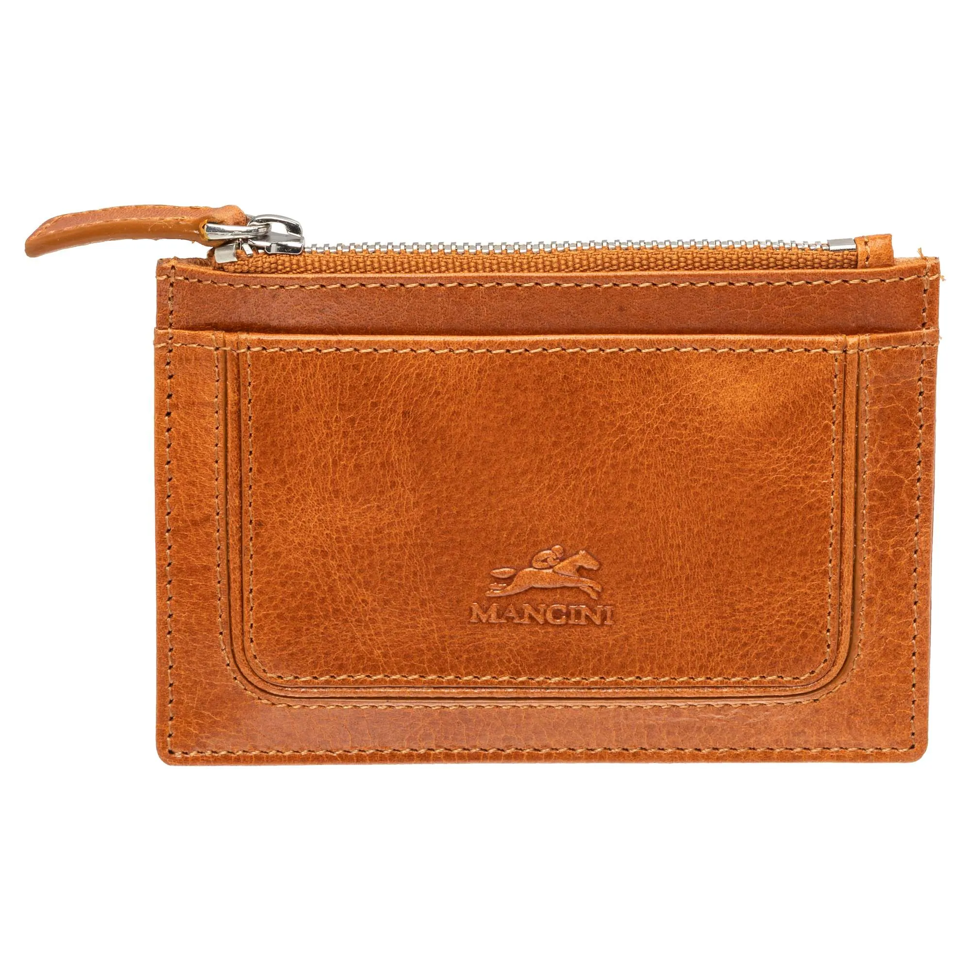 Mancini  South Beach RFID Secure Card Case and Coin Pocket