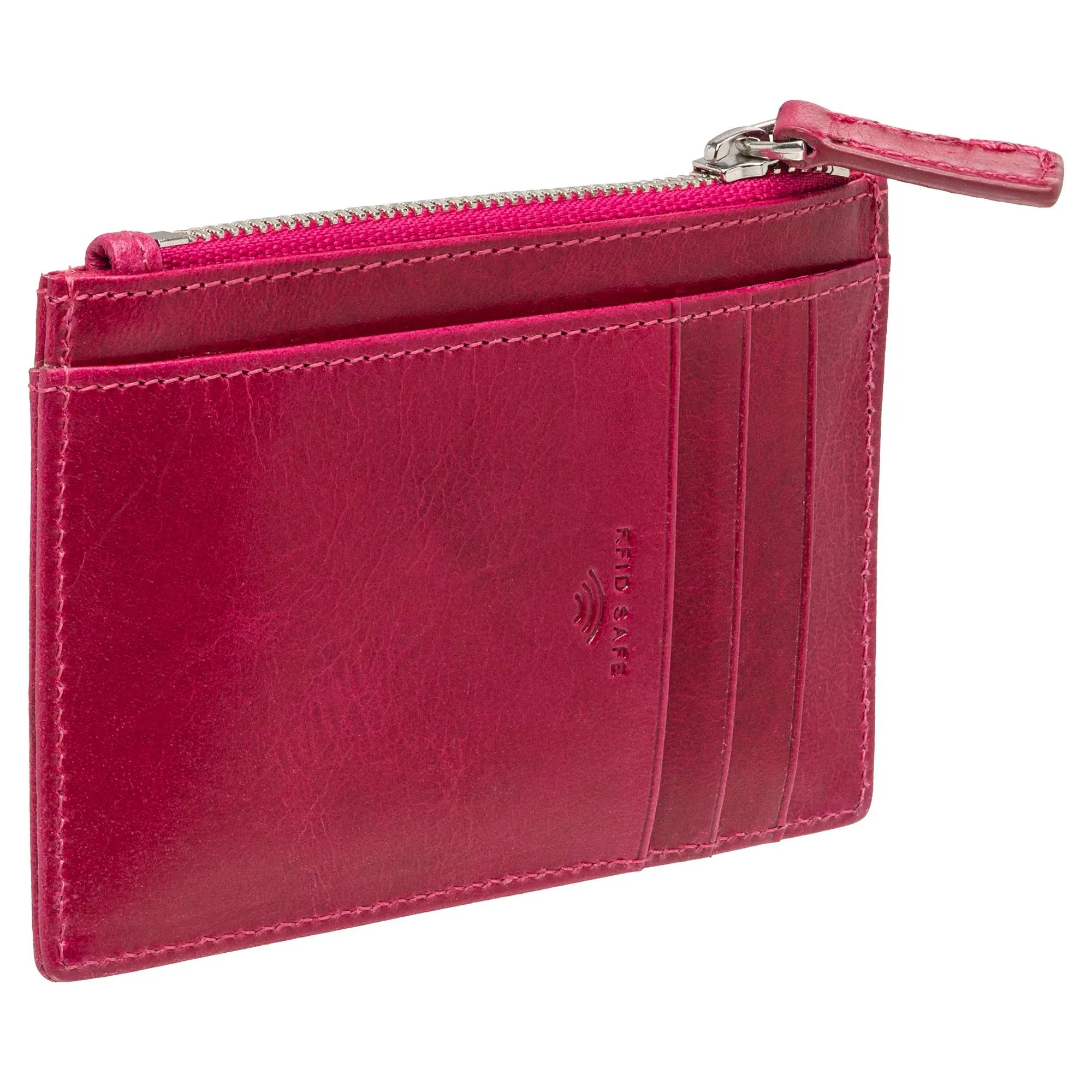 Mancini  South Beach RFID Secure Card Case and Coin Pocket