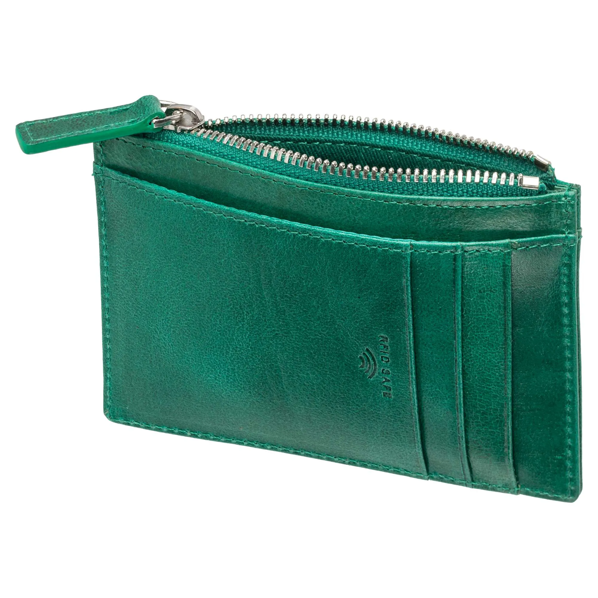 Mancini  South Beach RFID Secure Card Case and Coin Pocket