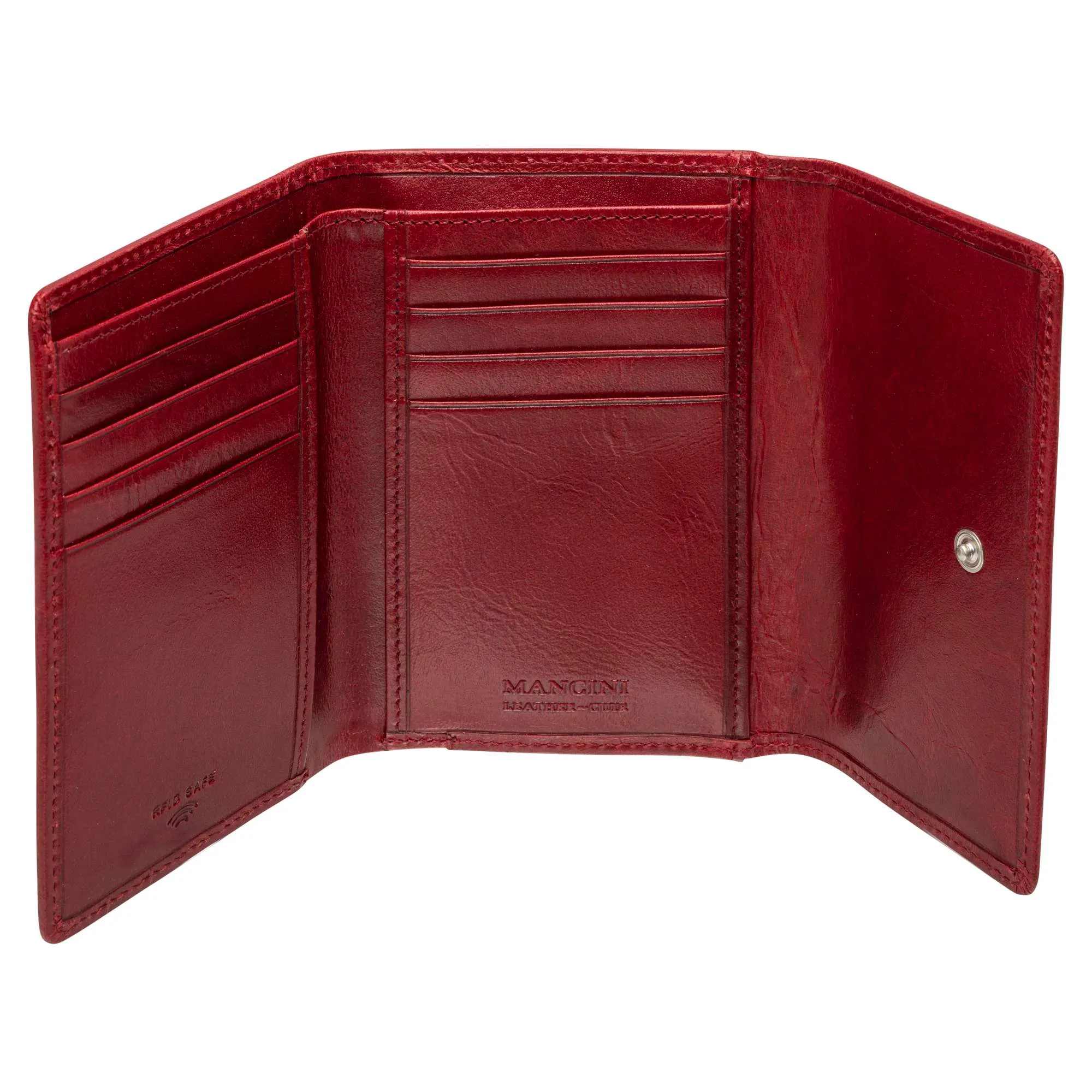 Mancini South Beach RFID Secure Medium Clutch Wallet