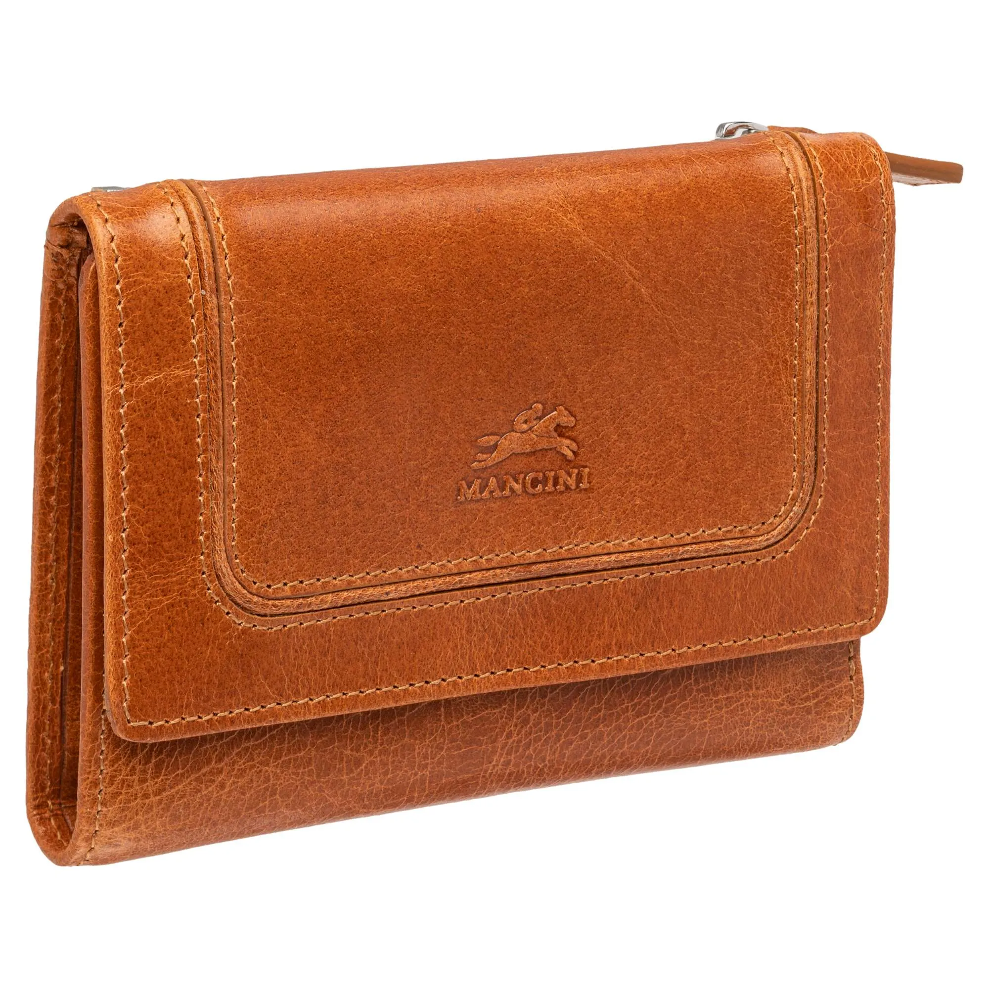Mancini South Beach RFID Secure Medium Clutch Wallet
