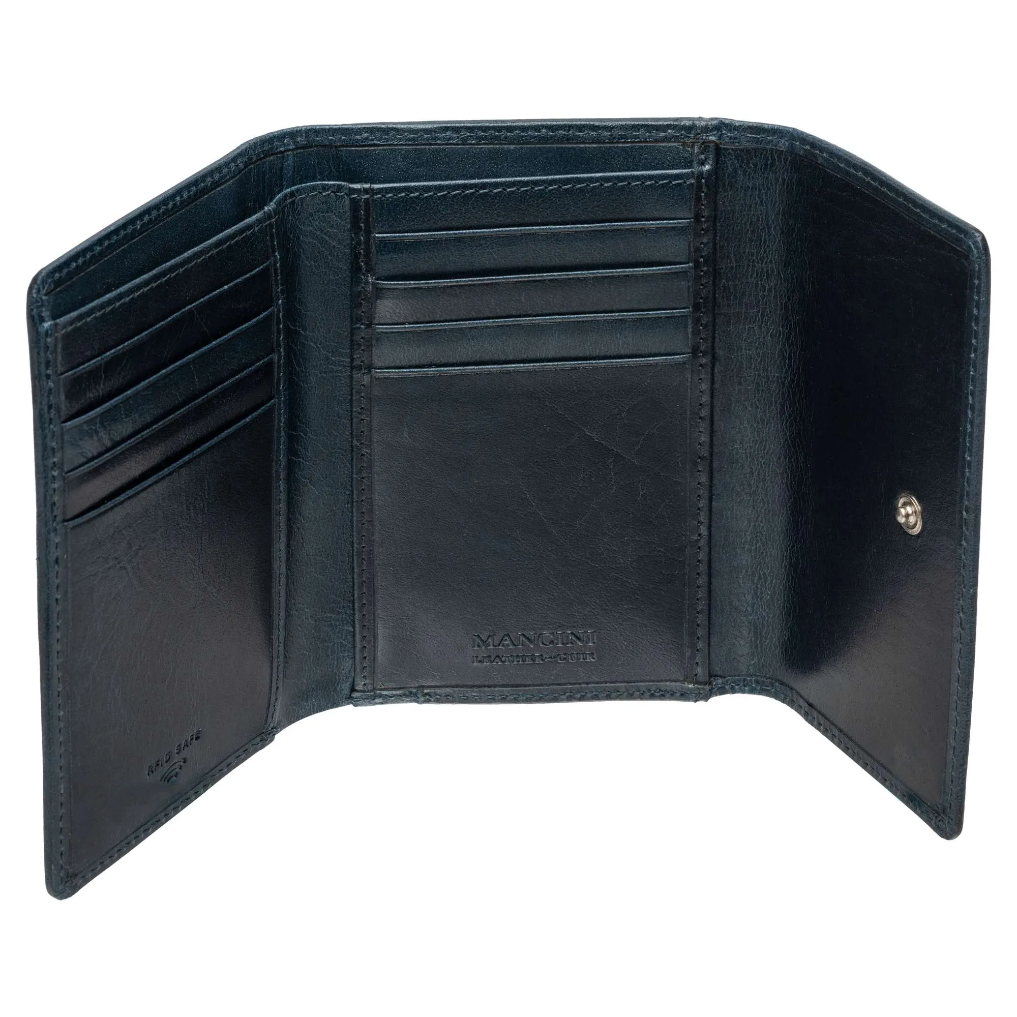 Mancini South Beach RFID Secure Medium Clutch Wallet