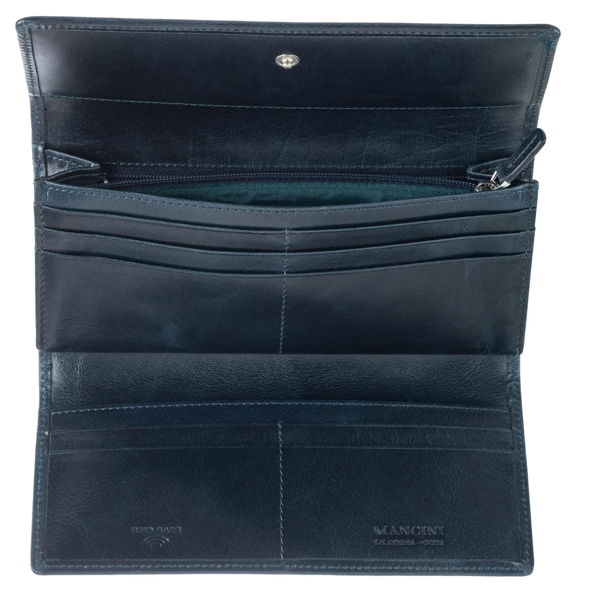 Mancini South Beach RFID Secure Trifold Wallet