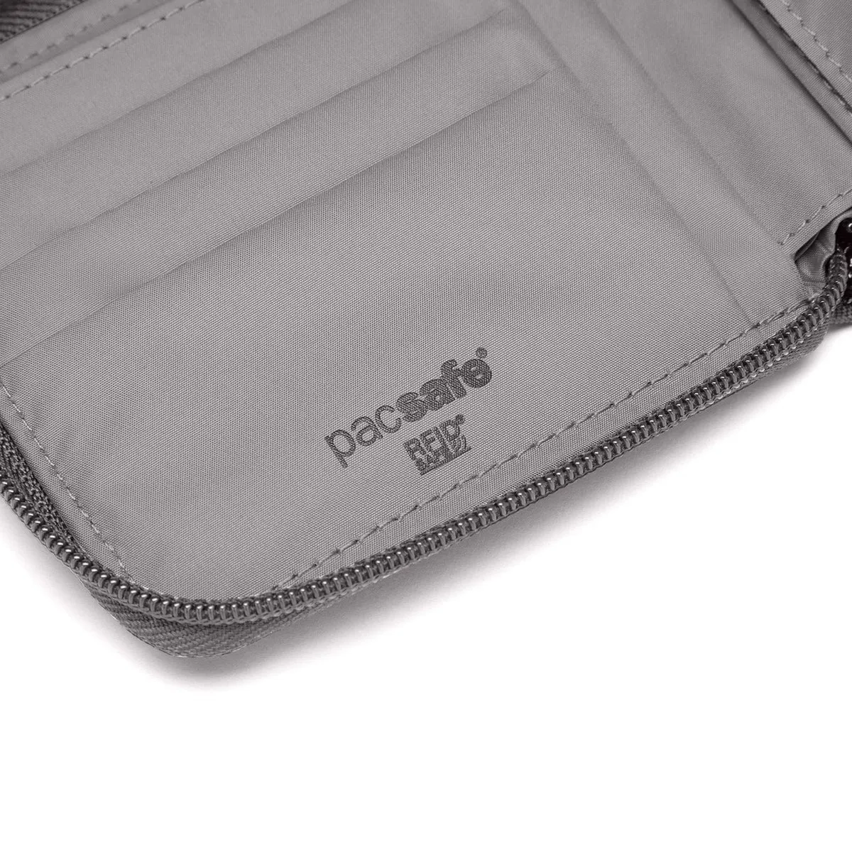 Pacsafe RFIDsafe™ RFID Blocking Zip Around Wallet