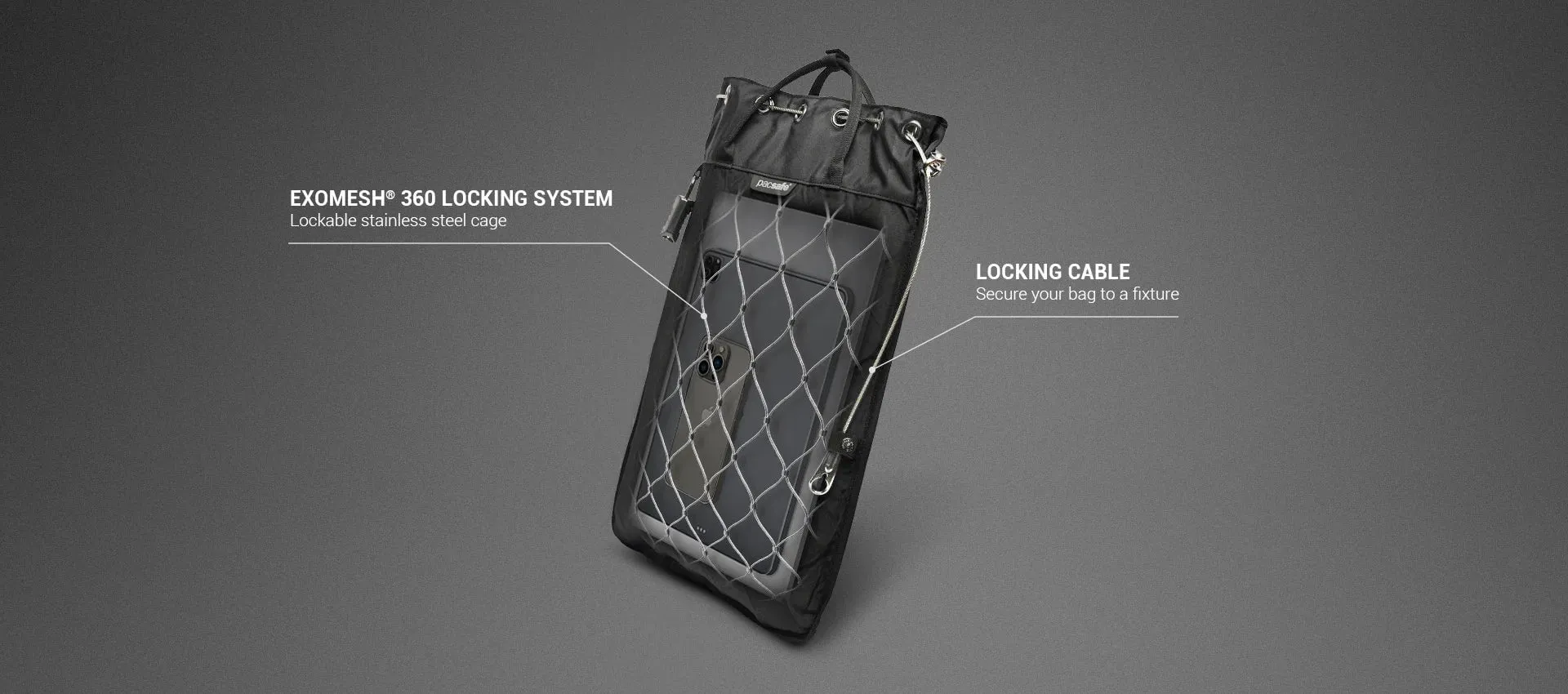 Pacsafe Travelsafe® 12L GII Anti-Theft Portable Safe