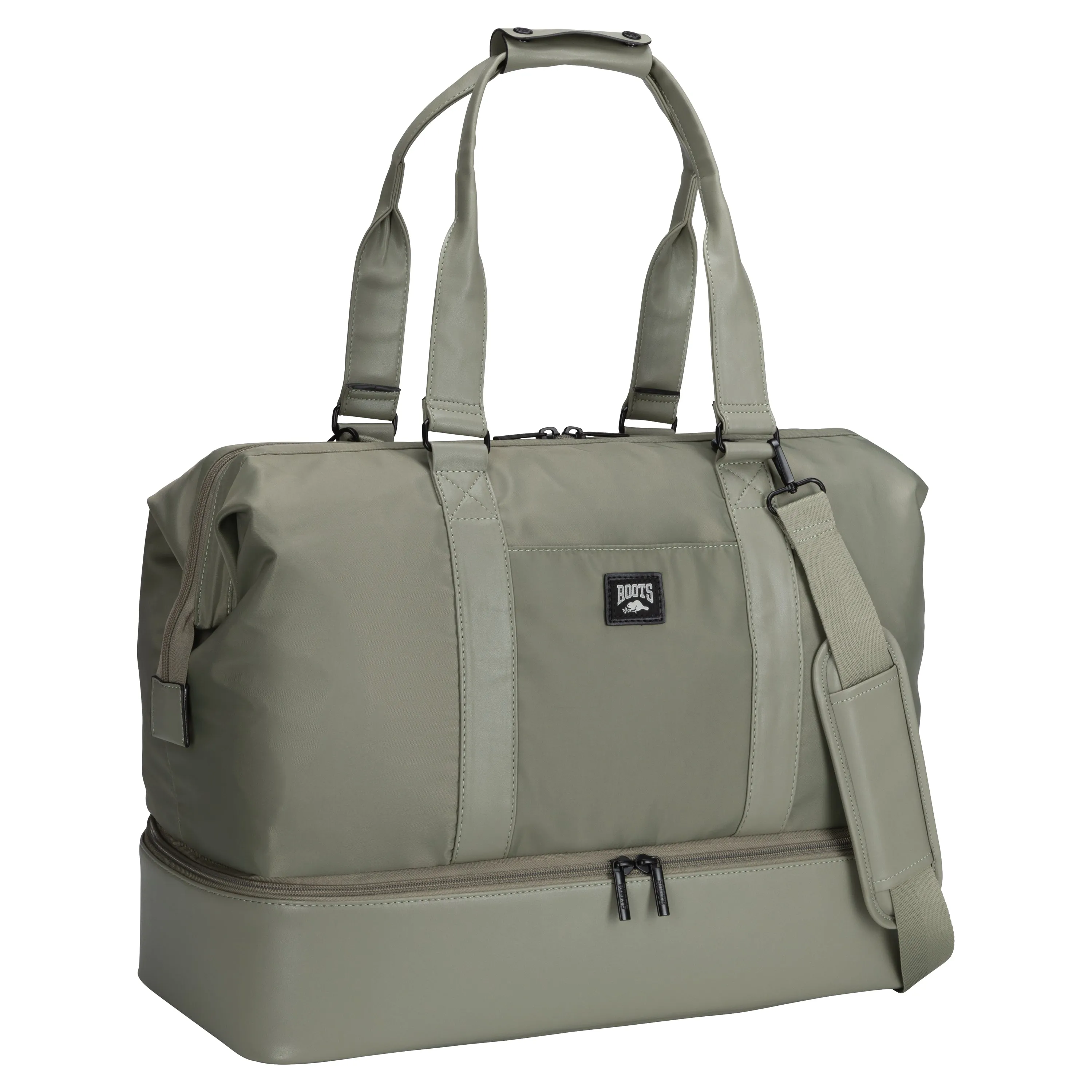 Roots Travel Drop Bottom Weekender Bag