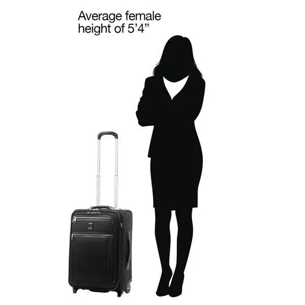 Travelpro Platinum Elite 22 Inch Expandable Carry-On Rollaboard Luggage