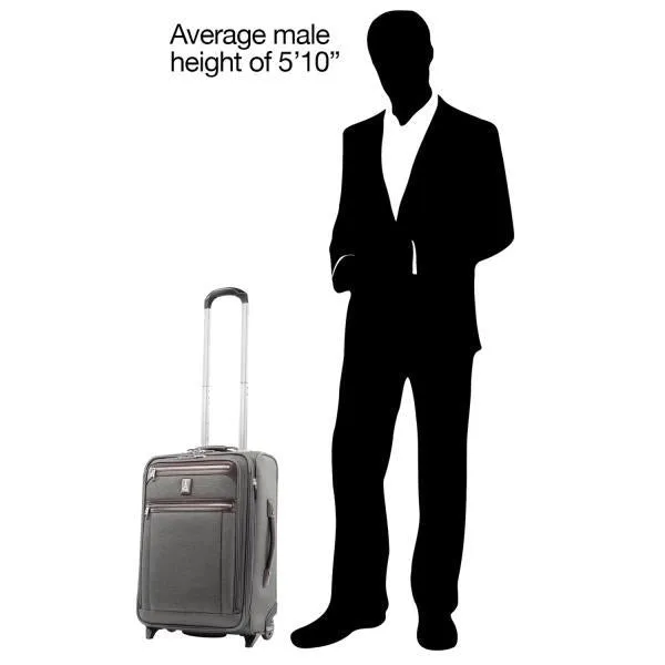 Travelpro Platinum Elite 22 Inch Expandable Carry-On Rollaboard Luggage